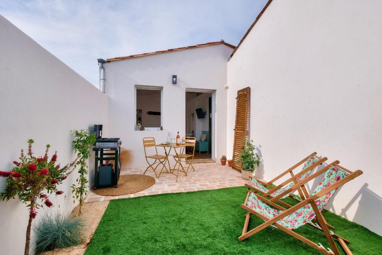 Studio Avec Terrasse A 250 Metres Du Port Rivedoux-Plage Buitenkant foto